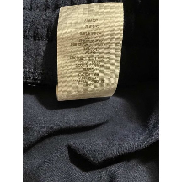 Denim & Co. Active Duo Stretch Full Length Drawcord Pants LARGE PETITE  (606) - Picture 7 of 8